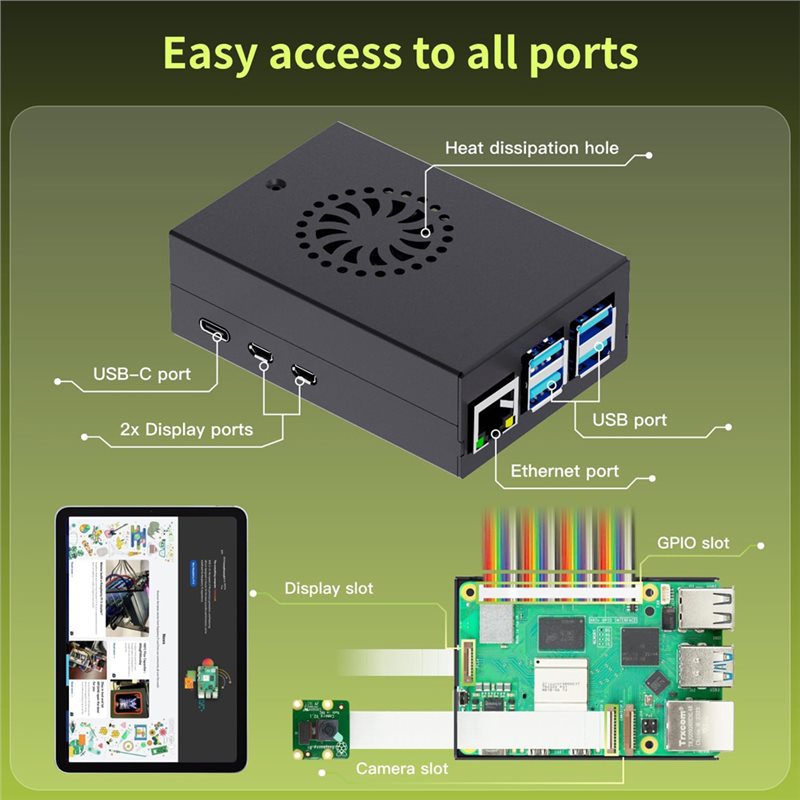 T23C, 라즈베리 파이 5용 이라스텍 스타터 키트,  - Raspberry Pi 5 8Gb Board 리뷰 및 가격